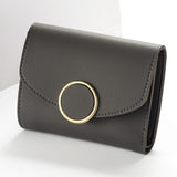 leather mini women envelope wallet