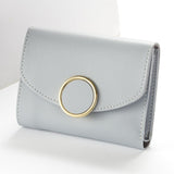 leather mini women envelope wallet