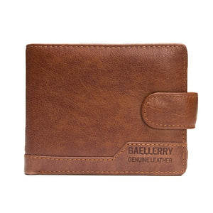 genuine leather men's wallet