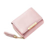 luxury brand ladies leather wallet with tassels