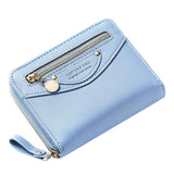 luxury brand women leather wallet