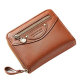 luxury brand women leather wallet