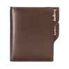 Small multifunctional leather men's wallet