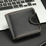 leather men wallet multifunctional