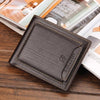 new design multi-purpose men's wallet leather