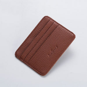 business card holder men wallet leather