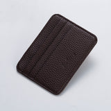 business card holder men wallet leather