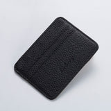 business card holder men wallet leather