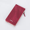 business card holder women wallet leather