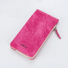 business card holder women wallet leather