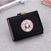 three layer mini lady wallet