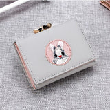 three layer mini lady wallet