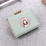 three layer mini lady wallet