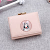 three layer mini lady wallet