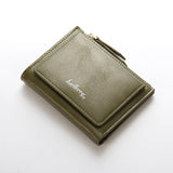 luxury brand womens leather wallet short