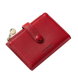 fashion short pink wallet