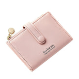 fashion short pink wallet