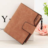 luxury brand women leather wallet